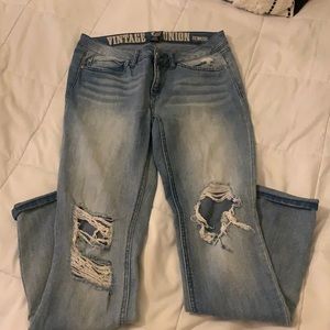 REWASH Distressed/Ripped Jeans